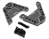 Treal Hobby Axial SCX10 III CNC Aluminum Rear Shock Mounts (Grey)