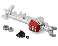 Treal Hobby Axial SCX10 III CNC Aluminum Front Straight Axle (Silver)