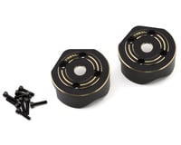 Treal Hobby Axial SCX10 III/Capra Brass Outer Portal Covers (93g)