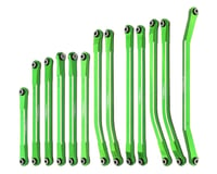 Treal Hobby Axial SCX10 Pro 7075 Aluminum Upper & Lower Link Set (Green) (13)