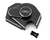 Treal Hobby Axial SCX24 Aluminum Gearbox Cover (Black)
