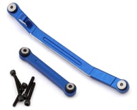 Treal Hobby Axial SCX24 Aluminum Steering Link Set (Blue)