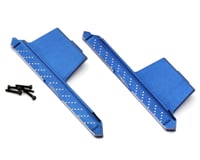 Treal Hobby Axial SCX24 Aluminum Side Step Rock Slider Running Board (Blue) (2)
