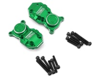 Treal Hobby Axial SCX24 Aluminum Axle Differential Cover Set (2) (Green)