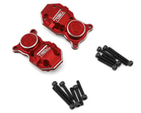 Treal Hobby Axial SCX24 Aluminum Axle Differential Cover Set (2) (Red)