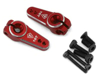 Treal Hobby Axial SCX24 Aluminum Servo Horn (Red) (2) (15T) (Ecopower/Emax)