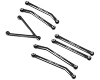 Treal Hobby Axial SCX24 Aluminum High Clearance Link Set (Black)