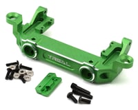 Treal Hobby Axial SCX6 Aluminum Front Bumper & Servo/Body Mount (Green)