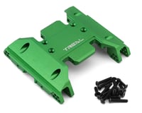 Treal Hobby SCX6 Aluminum Center Skid Plate (Green)