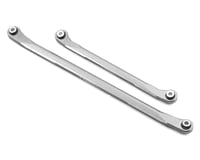 Treal Hobby SCX6 Aluminum Steering Links (Silver)