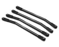 Treal Hobby SCX6 Aluminum High Clearance Link Set (Black) (4)