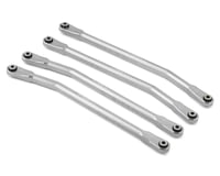 Treal Hobby SCX6 Aluminum High Clearance Link Set (Silver) (4)