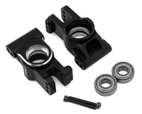 Treal Hobby Aluminum Rear Hub Carriers for Traxxas Sledge (Black) (2)