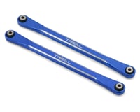 Treal Hobby Aluminum Front Steering Links for Traxxas Sledge (Blue) (2)