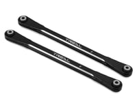 Treal Hobby Aluminum Front Suspension Camber Links for Traxxas Sledge (Black)