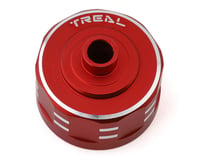 Treal Hobby Aluminum Gear Differential Housing Case for Traxxas Sledge (Red)