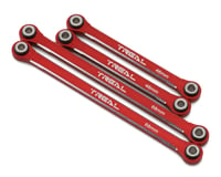 Treal Hobby Aluminum Upper Suspension Links for Traxxas TRX-4M (Red) (4)