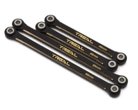 Treal Hobby TRX-4M Brass Upper Suspension Links (Black) (4) (25.5g)