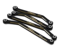 Treal Hobby TRX-4M Brass High Clearance Lower Suspension Links (Black) (4)