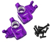 Treal Hobby Axial UTB18 Aluminum Steering Knuckles/Portal Covers (Purple) (2)