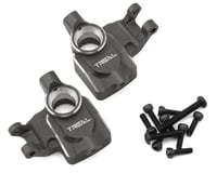 Treal Hobby Axial UTB18 Aluminum Steering Knuckles/Portal Covers (Titanium) (2)