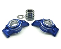 Treal Hobby 7075 Aluminum Rear Hub Set for Traxxas® X-Maxx® (Blue) (2)