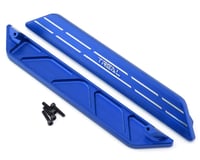 Treal Hobby XRT Aluminum Side Rail Step Plates (Blue) (2)
