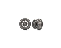 Traxxas Dual Profile 2.2/3.0" Short Course Dirt Oval Wheels (Grey) (2) (Rear)