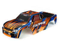 Traxxas Stampede® VXL 1/10 2WD Pre-Painted Monster Truck Body (Orange/Blue)