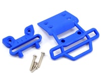 Traxxas Front Bumper & Mount (Blue) (Son-uva Digger)