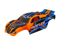 Traxxas Rustler® 2WD 1/10 Pre-Painted Body (Orange)