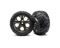 Traxxas Anaconda Nitro Front Tires (2) (Black Chrome)