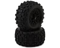 Traxxas Sledgehammer 2.8" Rear Pre-Mounted 1/10 Monster Truck Tires (Black) (2)