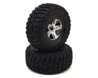 Traxxas Kumho Venture MT Tire w/SCT Front Wheel (2) (Satin Chrome) (Standard)