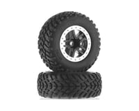 Traxxas Tire/Wheel Assembled Glue SCT Split-Spoke Black