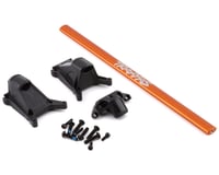Traxxas Rustler/Slash 4x4 LCG Chassis Brace Kit (Orange)