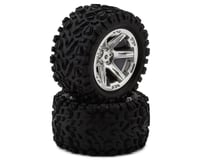 Traxxas Talon EXT 2.8" Pre-Mounted Tires w/RTX Wheels (Chrome) (2)