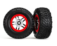 Traxxas Tire/Wheel Assembled Glued S1 Compound SCT Split