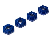 Traxxas Aluminum Hex Wheel Hubs (Blue) (4)