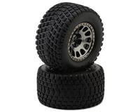 Traxxas XRT Belted Gravix Pre-Mounted Tires (Chrome) (2)