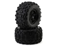 Traxxas X-Maxx/XRT Pre-Mounted Sledgehammer Belted Tires (Black) (2)