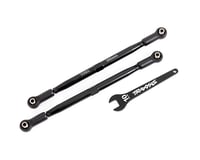 Traxxas X-Maxx WideMaxx Aluminum Front Toe Links (Black) (2)