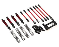 Traxxas TRX-4 Complete Long Arm Lift Kit (Red)