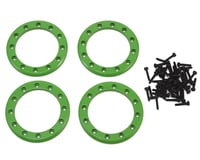 Traxxas Aluminum 1.9" Beadlock Rings (Green) (4)