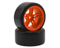 Traxxas 4-Tec 2.0 1.9" Rear Pre-Mounted Drift Tires (Orange)
