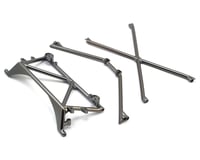 Traxxas Unlimited Desert Racer Tube Chassis Center Support Set (Satin Black)