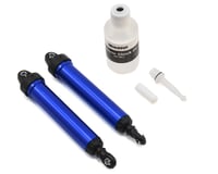 Traxxas 160mm Unlimited Desert Racer Rear Aluminum GTR Shocks (Blue) (2)