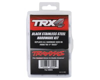 Traxxas TRX-4 Traxx Stainless Steel Hardware Kit (Black)