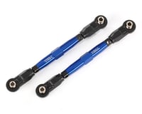 Traxxas Maxx Aluminum Front Toe Links (Blue) (2)