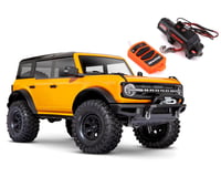 Traxxas TRX-4 2021 Ford Bronco 1/10 Crawler Truck w/FREE WINCH! (Orange)